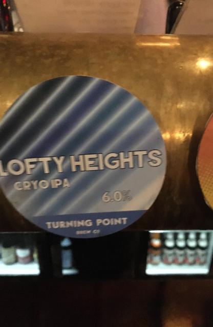 Lofty Heights 6.0%, Turning Point Brew Co., England