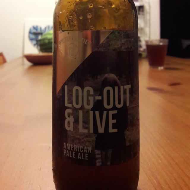 Log-Out & Live 5.0%, White Frontier Brewery, Switzerland
