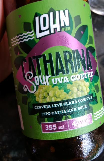 Lohn Bier Catarina Sour Uva Goethe 4.0%, Cervejaria Lohn, Brazil