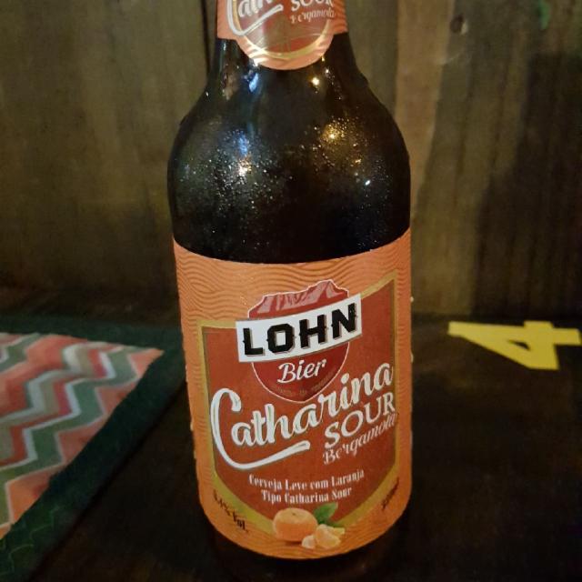 Lohn Bier Catharina Sour Bergamota 3.4%, Cervejaria Lohn, Brazil