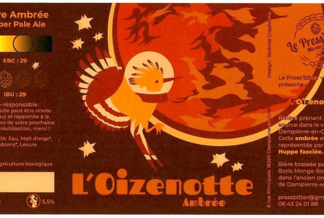 L'Oizenotte Ambrée, Le Press'Bitter
