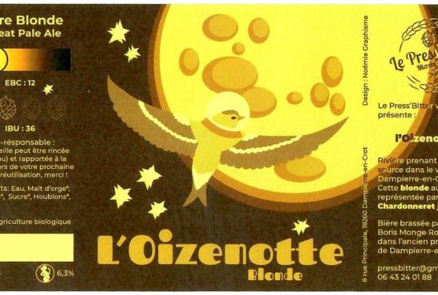 L'Oizenotte Blonde, Le Press'Bitter