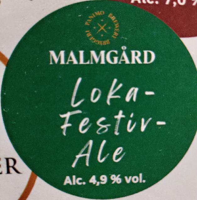 LokaFestivAle 4.9%, Malmgårdin Panimo, Finland