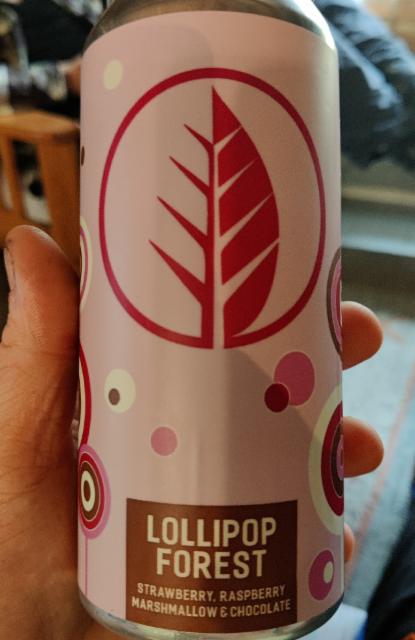lollipop forest strawberry raspberry marshmallow & chocolate 6.0%, Deciduous Brewing Company, United States