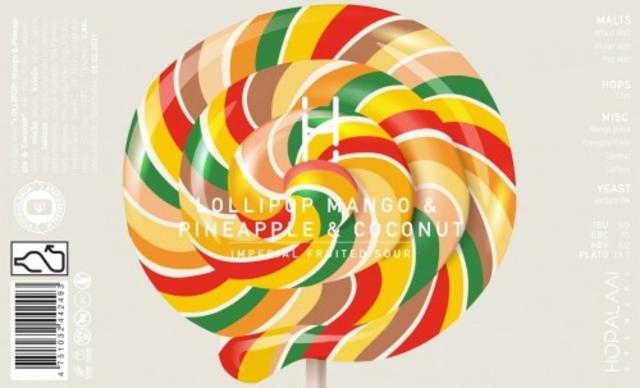 Lollipop Mango & Pineapple & Coconut 8.0%, Hopalaa, Latvia
