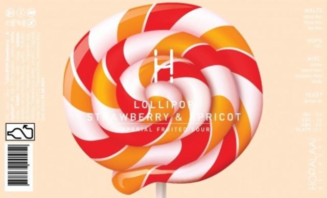 Lollipop Strawberry & Apricot 8.0%, Hopalaa, Latvia