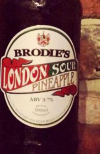 London Sour - Pineapple 3.7%, Brodie's, England
