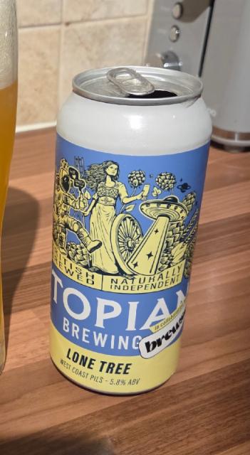 Lone Tree 5.8%, Utopian Brewing Ltd., England