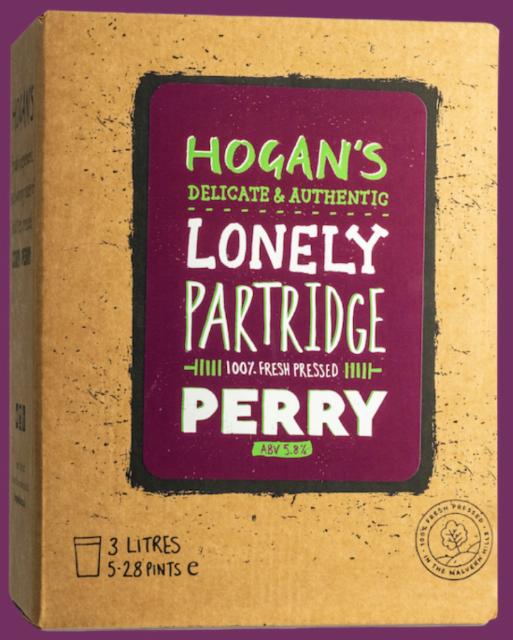 Lonely Partridge 5.8%, Hogan's Cider, England