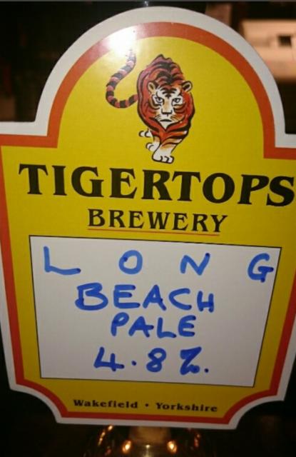 Long Beach 4.8%, Tigertops Brewery, England