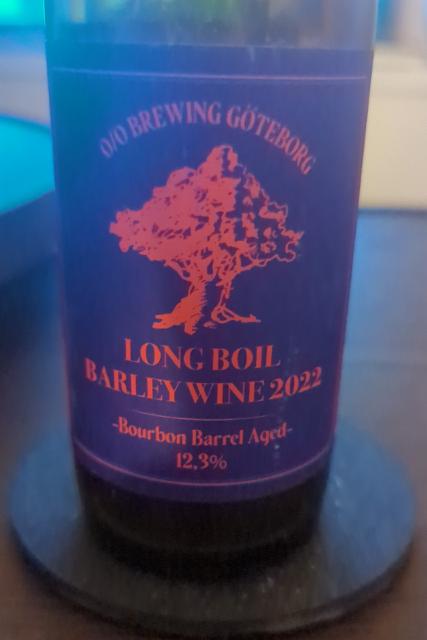 Long boil barley wine 2022 12.3%, O/O Brewing, Sweden