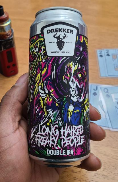 Long Haired Freaky People 8.2%, Drekker Brewing Company, United States