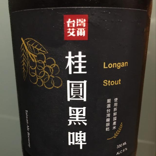 Longan Stout 6.0%, Taiwan Ale Brewery, Taiwan