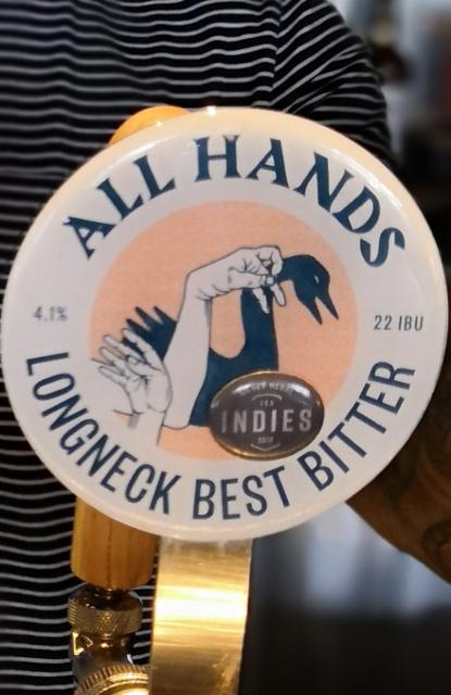 Longneck Best Bitter 4.1%, All Hands Brewing House, Australia