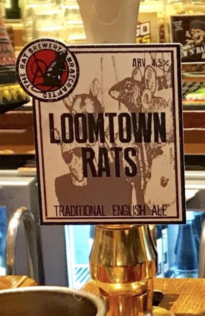 Loomtown Rats 4.5%, The Rat Brewery, England