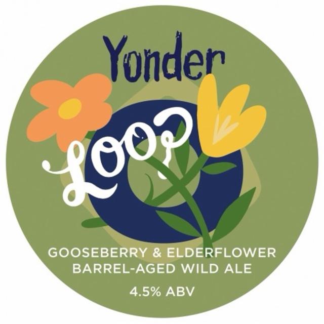 Loop - Gooseberry & Elderflower 4.5%, Yonder Brewing, England