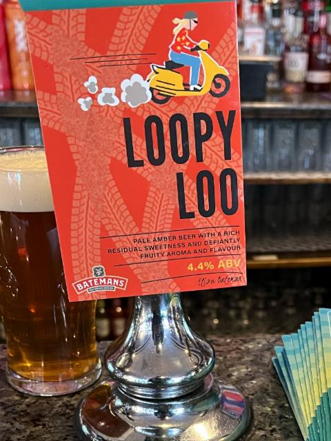 Loopy Loo 4.4%, Batemans Brewery, England