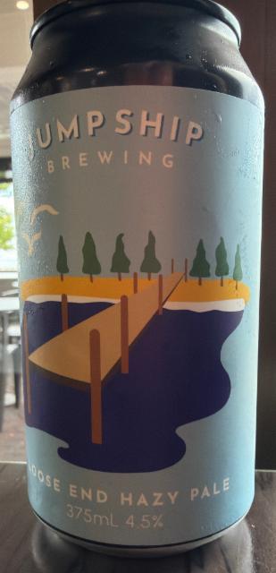 Loose End Hazy Pale 4.5%, Jumpship Brewing, Australia