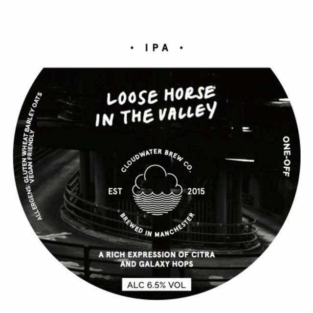 Loose Horse In The Valley 6.5%, Cloudwater Brew Co., England