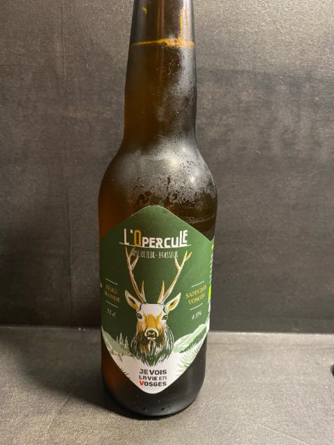 L'Opercule Au Sapin Des Vosges 4.5%, Brasserie L'Opercule, France