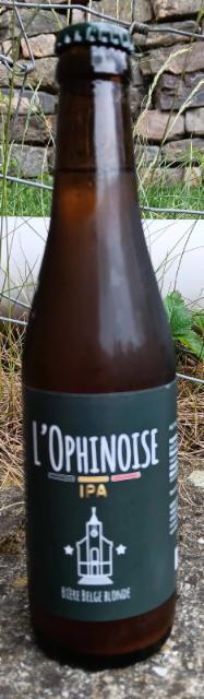 l'ophinoise ipa blonde 6.0%, Brasserie de Jandrain-Jandrenouille, Belgium