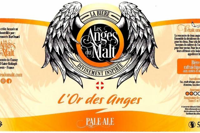 L'Or Des Anges 5.3%, Les Anges Du Malt, France