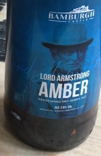 Lord Armstrong 3.8%, Alnwick Brewery, England