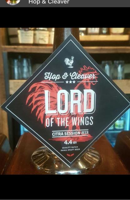 Lord Of The Wings 4.4%, Hop & Cleaver, England