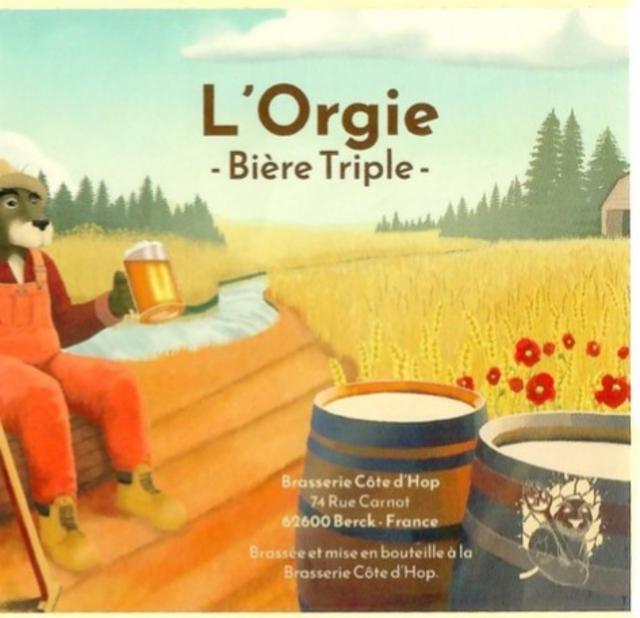 L'Orgie 8.3%, Côte D'Hop, France