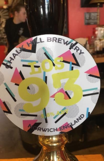 Los 93 5.6%, Chalk Hill Brewery, England