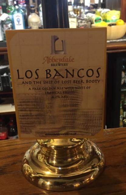 Los Bancos... And The Ship Of Lost Beer Booty 4.2%, Abbeydale Brewery, England