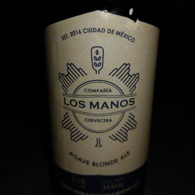 Agave Blonde Ale 5.1%, Los Manos Compañía Cervecera, Mexico