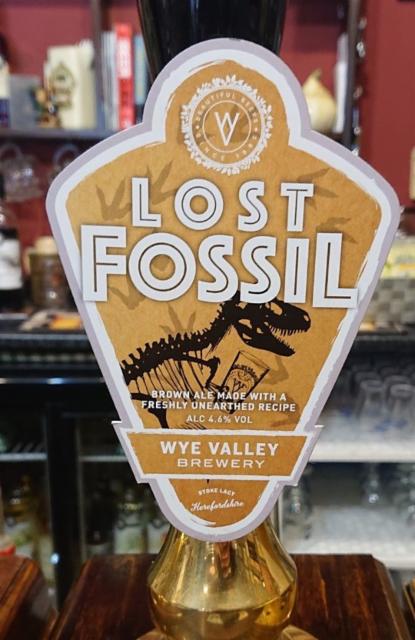 Lost Fossil 4.6%, Wye Valley Brewery Limited, England