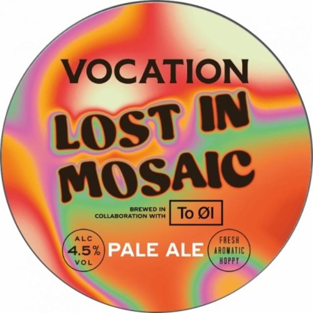 Lost In Mosaic 4.5%, Vocation Brewery, England