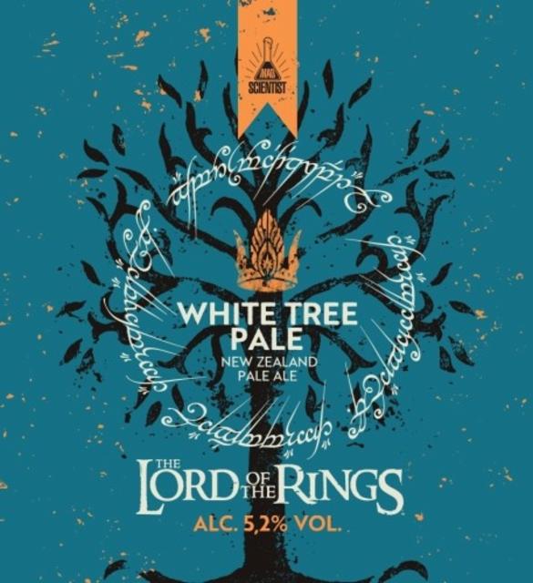 LOTR - White Tree Pale 5.2%, Mad Scientist, Hungary