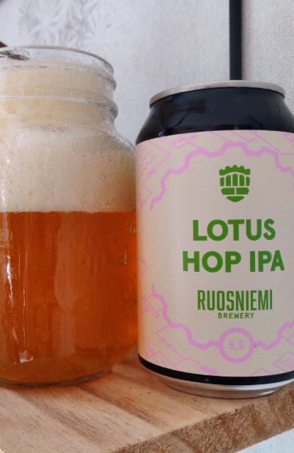 Lotus Hop IPA 5.5%, Ruosniemi Brewery, Finland
