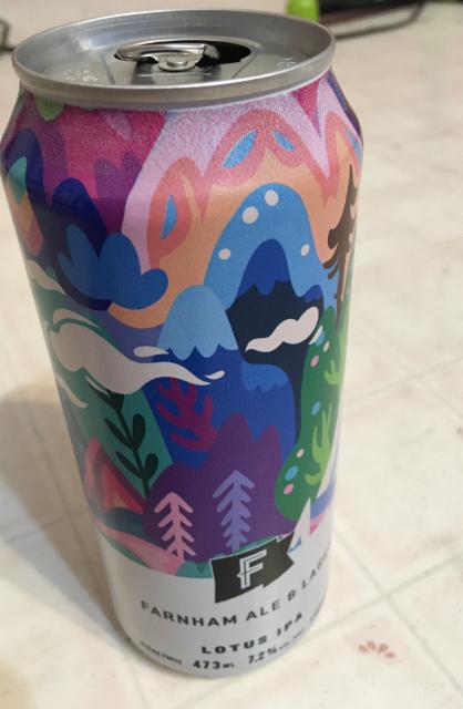 Lotus IPA 7.2%, Farnham Ale & Lager, Canada