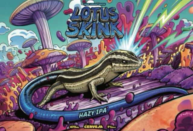 Lotus Skink 7.0%, Mad Lizard Brewing, Brazil