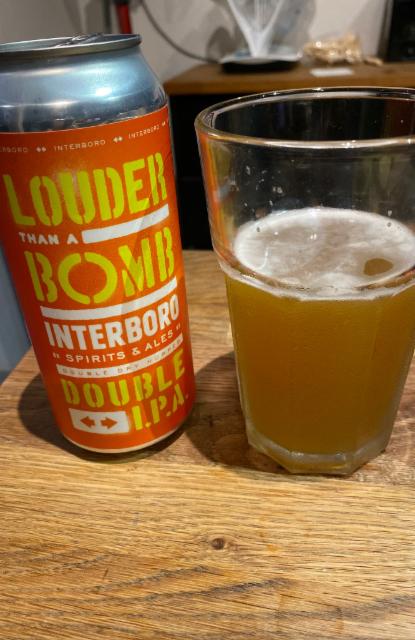 Louder than a bomb 8.0%, Interboro Spirits & Ales, United States