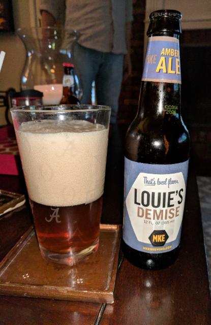Louie's Demise 5.5%, Milwaukee Brewing Company, United States