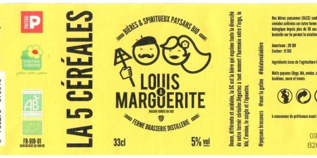 Louis & Marguerite 5 Céréales 5.0%, Louis & Marguerite, France