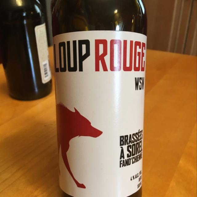 Loup rouge 4.0%, Loup Rouge Micro Brasseur, Canada