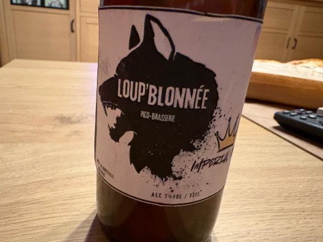Loup'Blonnée Imperial IPA 7.0%, Picobrasserie Loup'Blonnée, France