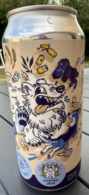 L'Ours Mal Léché 5.2%, Les Intenables - Craft Beer, France