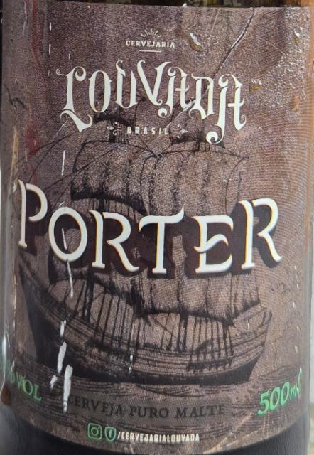louvada porter 5.4%, Louvada, Brazil
