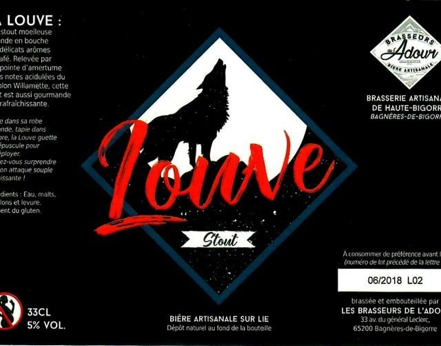 Louve 5.0%, Les Brasseurs De L'Adour, France
