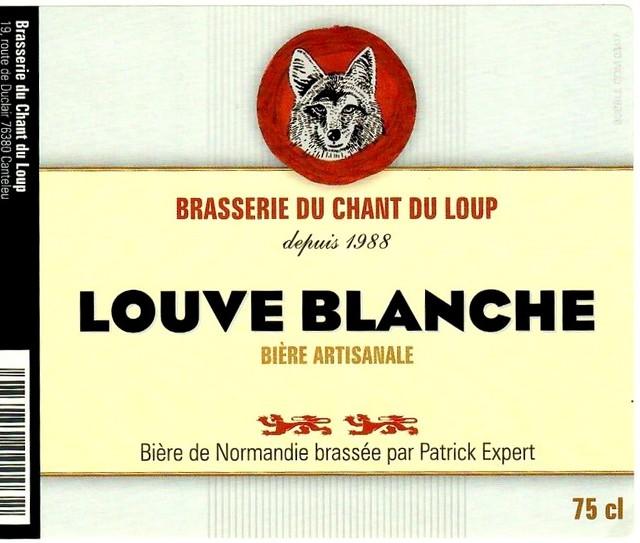 Louve Blanche 5.0%, Brasserie Du Chant Du Loup [Closed], France