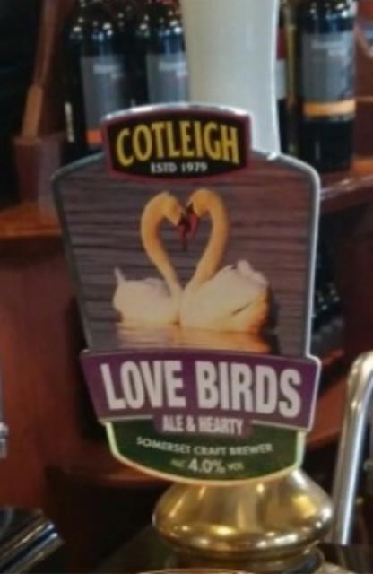 Love Birds 4.0%, Cotleigh Brewery, England