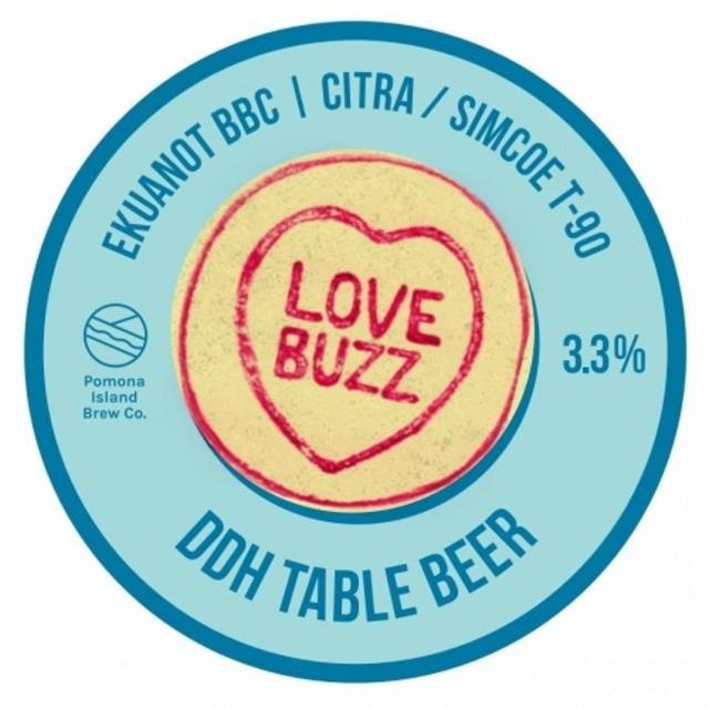 Love Buzz 3.3%, Pomona Island Brew Co, England