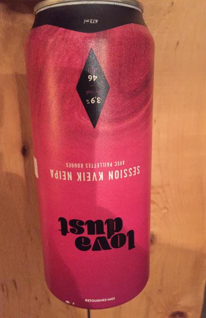 Love dust 3.9%, Broadway Microbrasserie, Canada